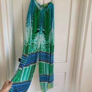 Rococo Sand 100% Silk Pants